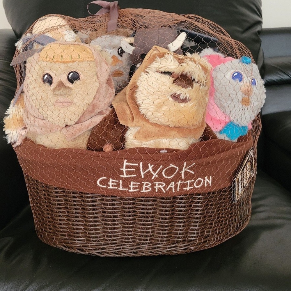 Star Wars Ewok Celebration Plush Basket